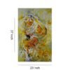 Abstract Canvas Wall Painting Print Size