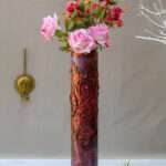 Unmatched Beauty – Handcrafted Flower Pot with Depth | 2 Colour Tone (Violet & Magenta)