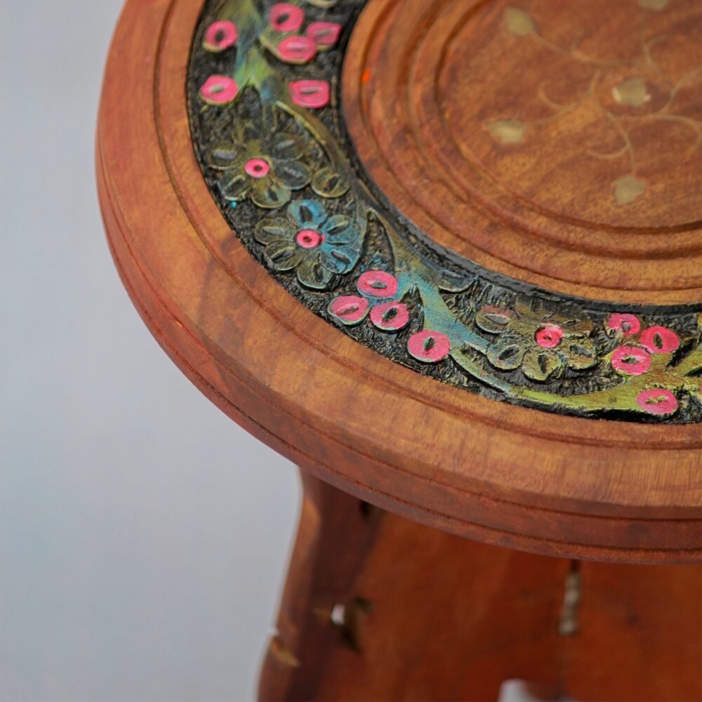 Wooden Foldable Table View 2