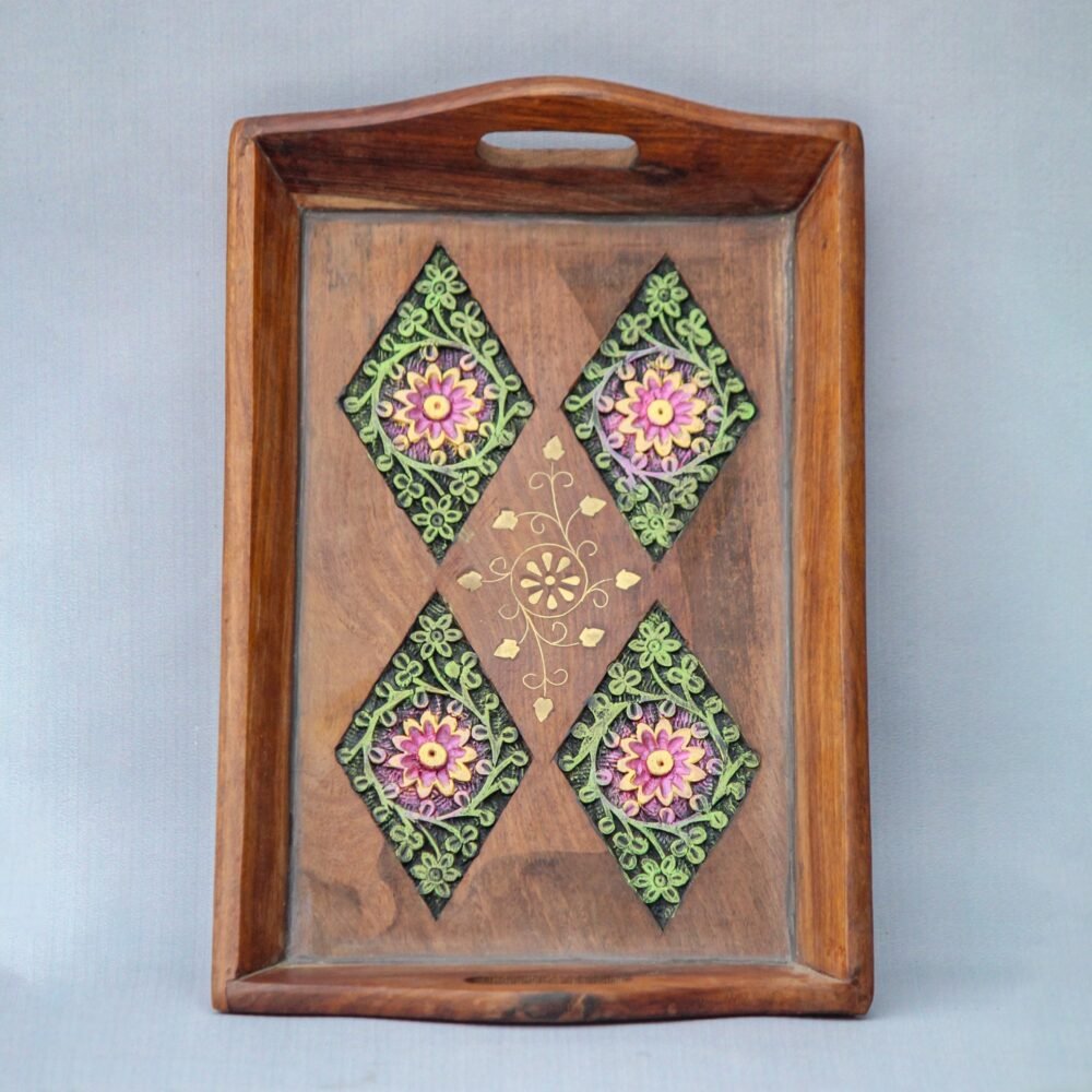 Wooden Tray 1 View 2