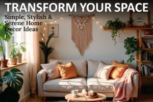 Easy home decor ideas